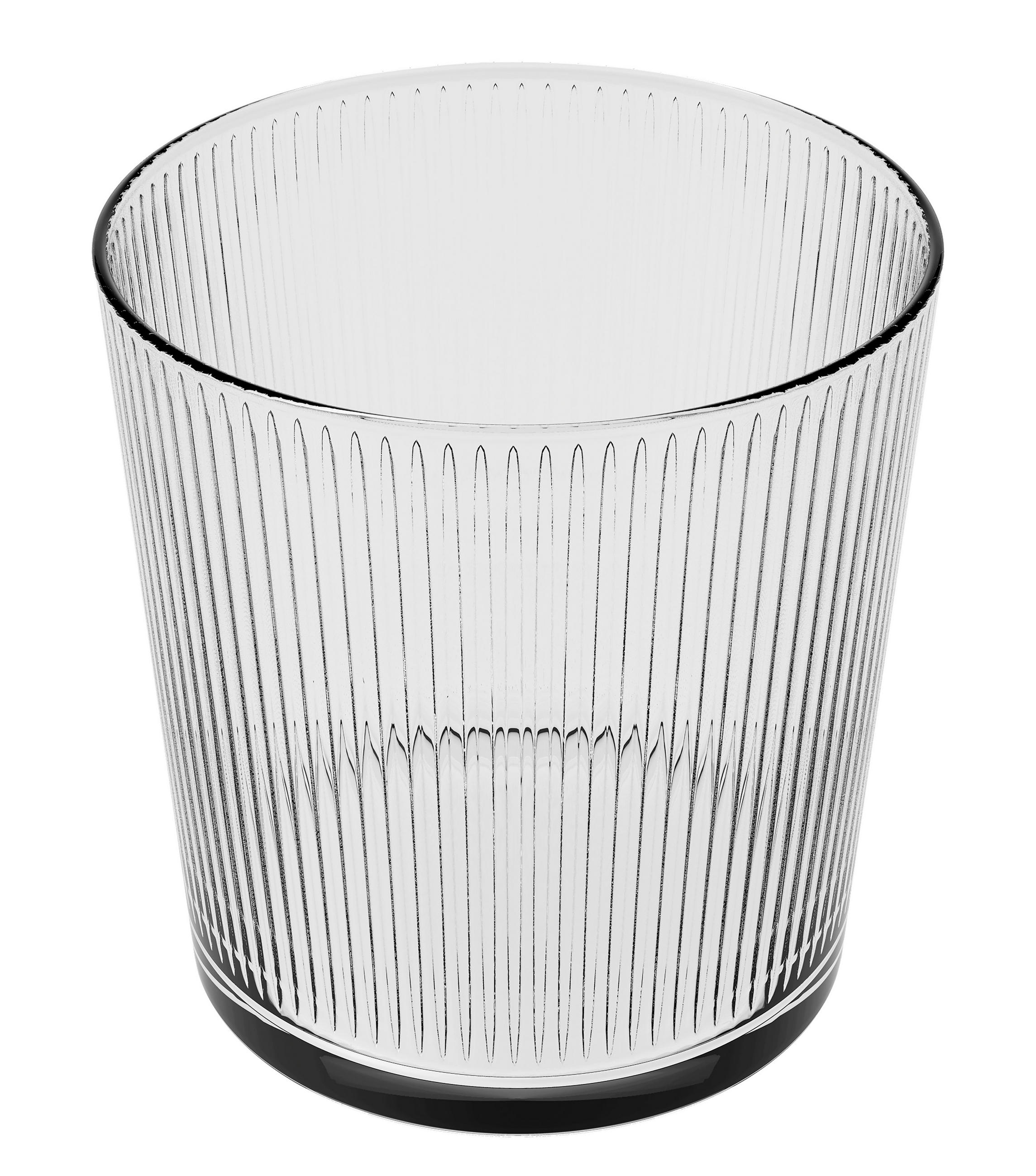 BECHER SOME LINES    - Transparent, KONVENTIONELL, Glas (8,5/8,9/8,5cm)