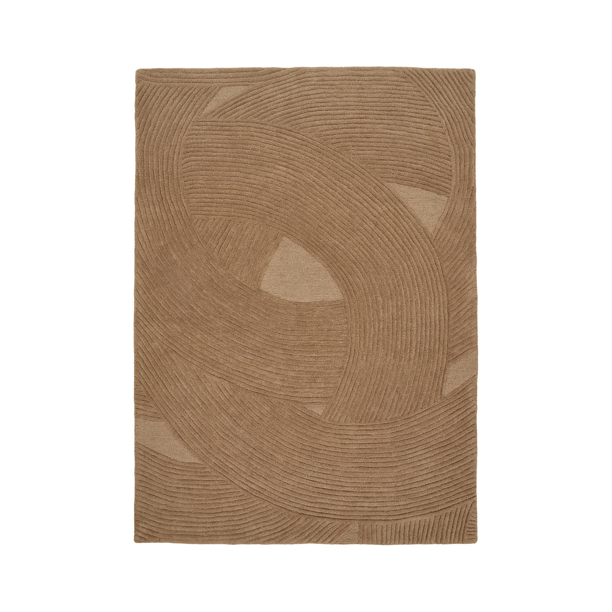 XXXLutz Webteppich Pune Rug Hellbraun 160x230 cm