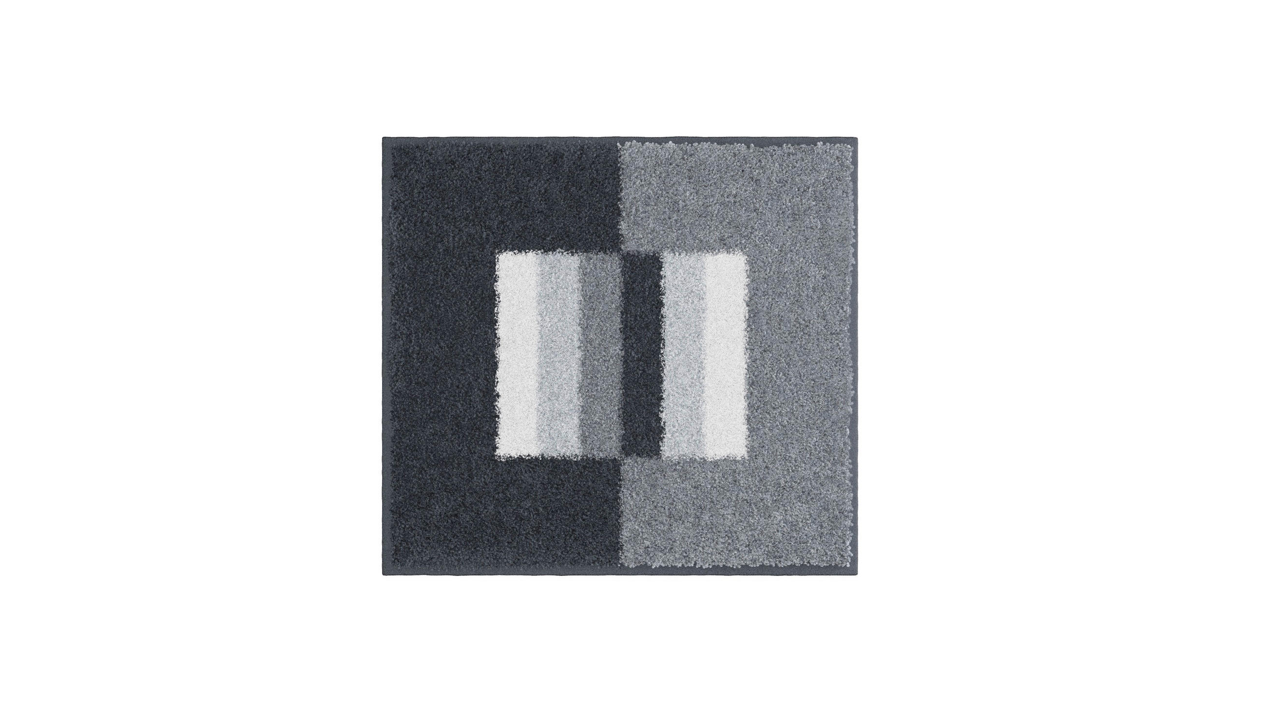 PŘEDLOŽKA K BIDETU, 40/50 cm - šedá, Basics, textil/plast (40/50cm) - Grund