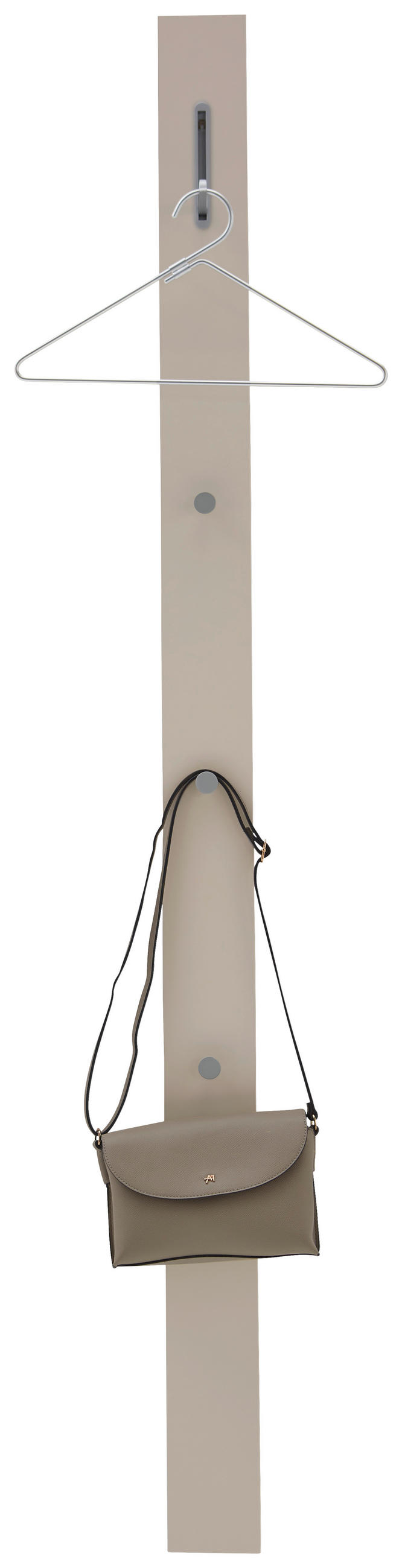 GARDEROBE  in 180/192/28 cm  - Sandfarben/Eichefarben, Design, Holz/Holzwerkstoff (180/192/28cm) - Dieter Knoll