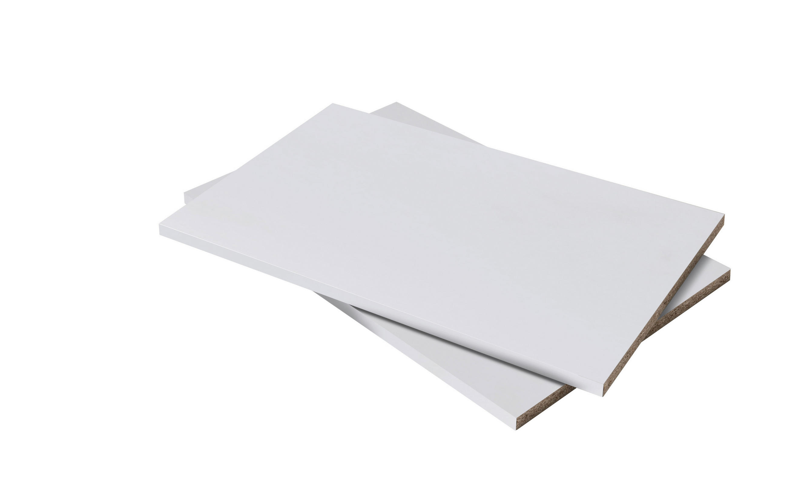 SET DE RAFTURI DETAȘABILE in alb  - alb, Design, material pe bază de lemn (87/1,6/49,6cm) - Carryhome