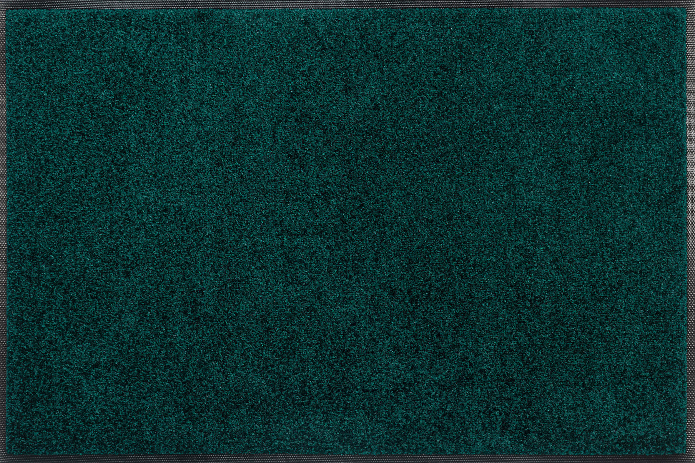 FUßMATTE  50/75 cm  Petrol  - Petrol, Basics, Kunststoff/Textil (50/75cm) - wash+dry