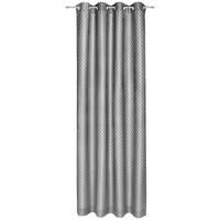 ÖSENSCHAL J-Allovers blickdicht 140/250 cm   - Silberfarben, Design, Textil (140/250cm) - Joop!