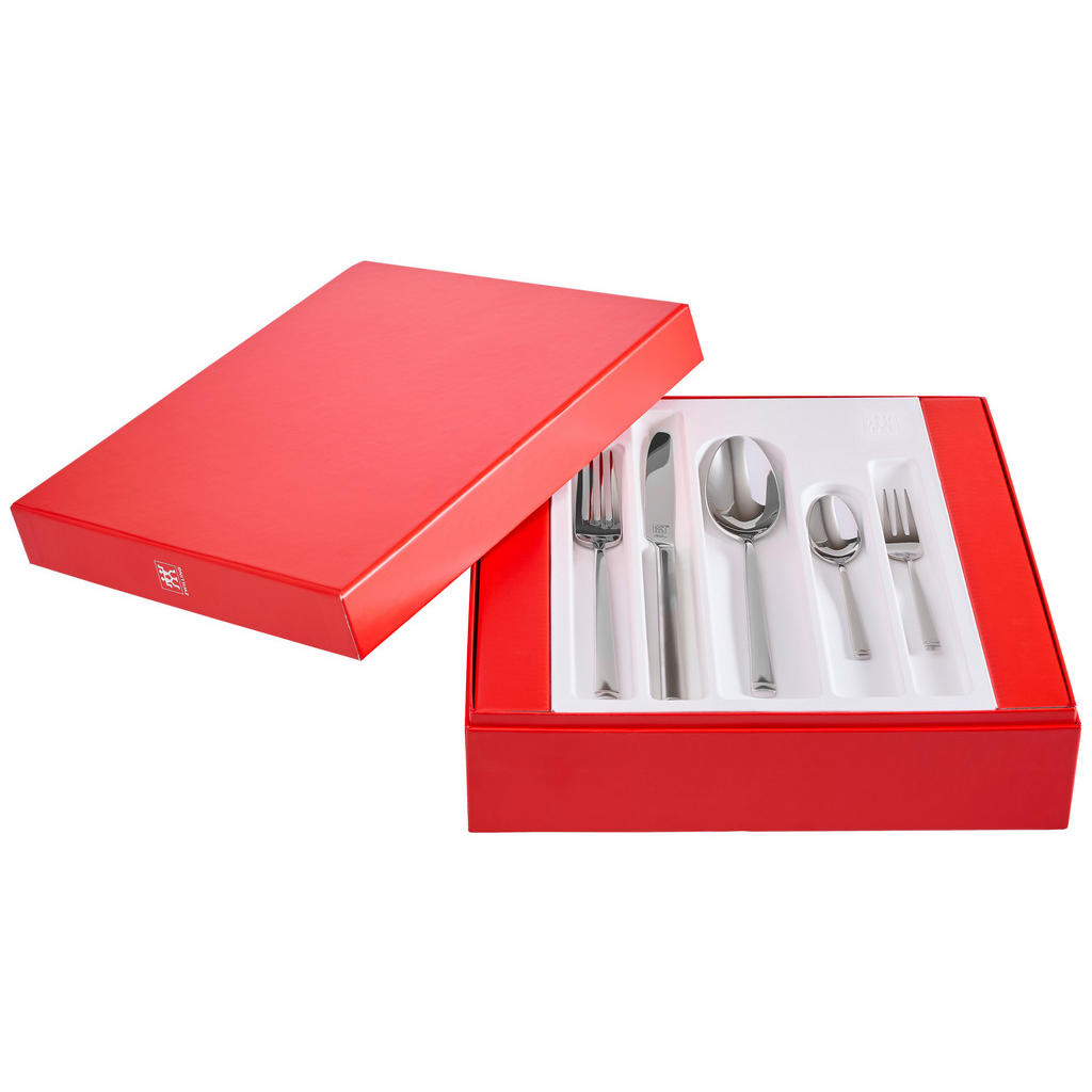 Thumbnail - Zwilling Besteckset Senses, Silber, Metall, 60-teilig, Essen & Trinken, Besteck, Besteck-Sets