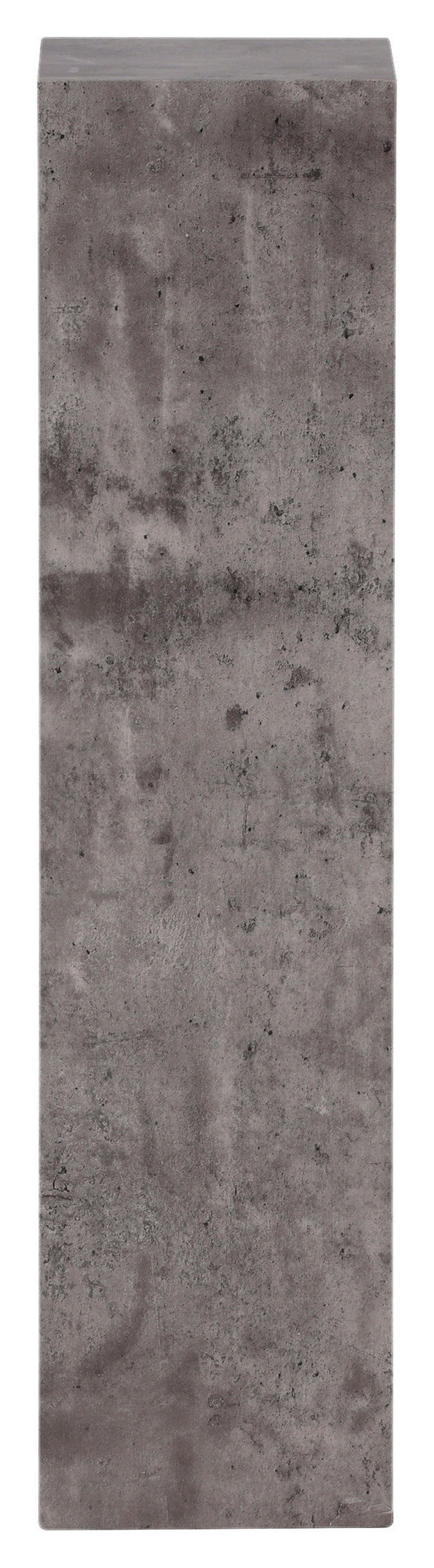 BEISTELLTISCH 23/23/95 cm furniert Grau quadratisch  - Grau, Design, Holzwerkstoff (23/23/95cm) - Livetastic