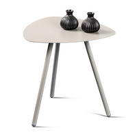 BEISTELLTISCH 50/50/50 cm Grau  - Grau, Design, Metall (50/50/50cm) - Xora