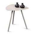 BEISTELLTISCH - Grau, Design, Metall (50/50/50cm) - Xora