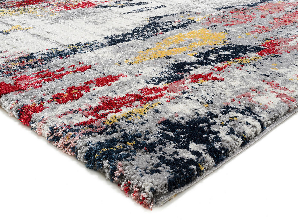 WEBTEPPICH 120/170 cm Timeline Spring Multicolor  - Multicolor, Design, Textil (120/170cm) - Novel