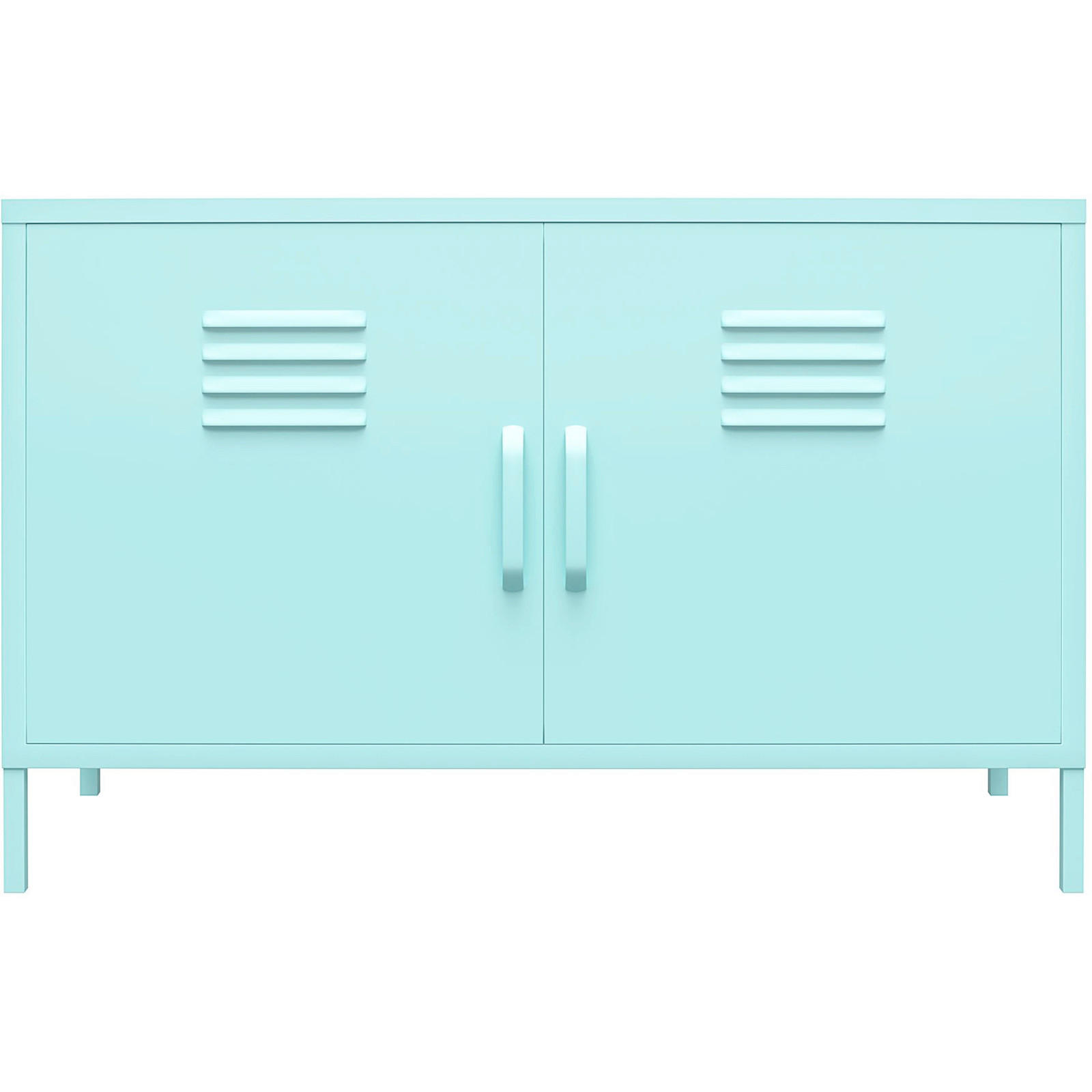 KOMMODE Cache 98/63/39 cm  - Grün, Design, Metall (98/63/39cm) - MID.YOU