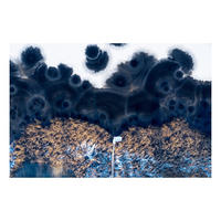 GLASBILD Landschaft & Natur, Abstraktes 120/80 cm  - Multicolor, Basics, Glas/Papier (120/80cm)