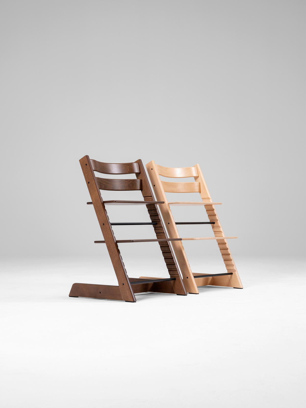 HOCHSTUHL  - Braun, Basics, Holz (46/79/49cm) - Stokke