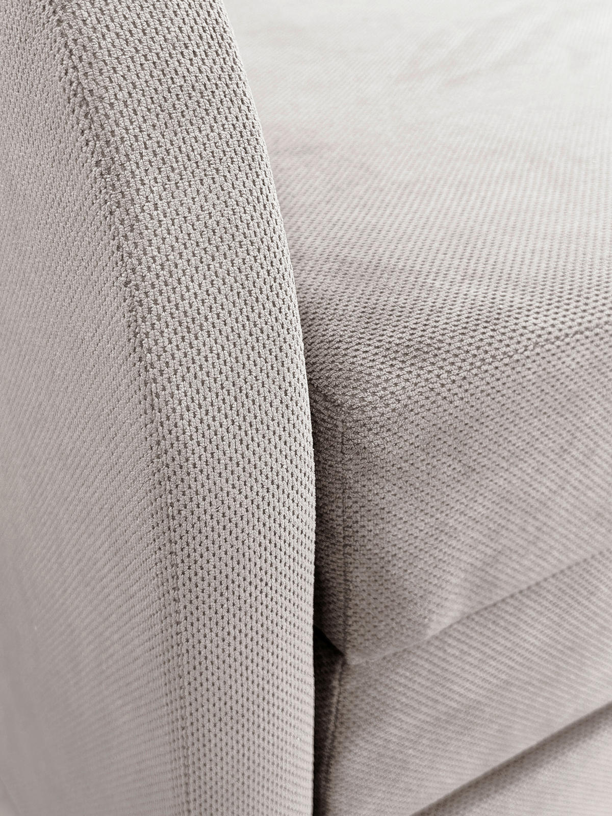 SCHLAFSOFA in Flachgewebe Taupe  - Taupe/Schwarz, Design, Kunststoff/Textil (203/77/86cm) - MID.YOU