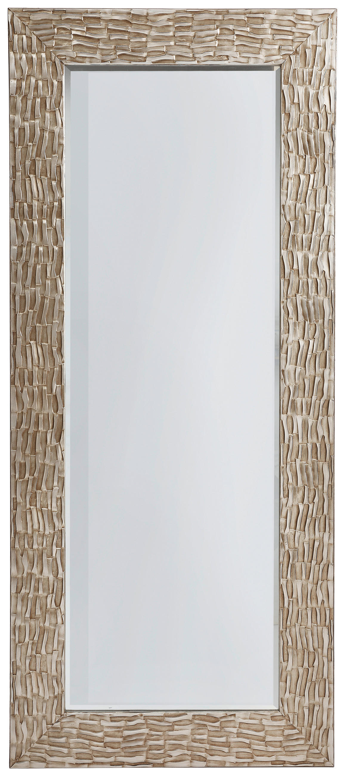WANDSPIEGEL 75/175/2,5 cm    in rechteckig  - Silberfarben, LIFESTYLE, Glas/Holzwerkstoff (75/175/2,5cm) - Xora