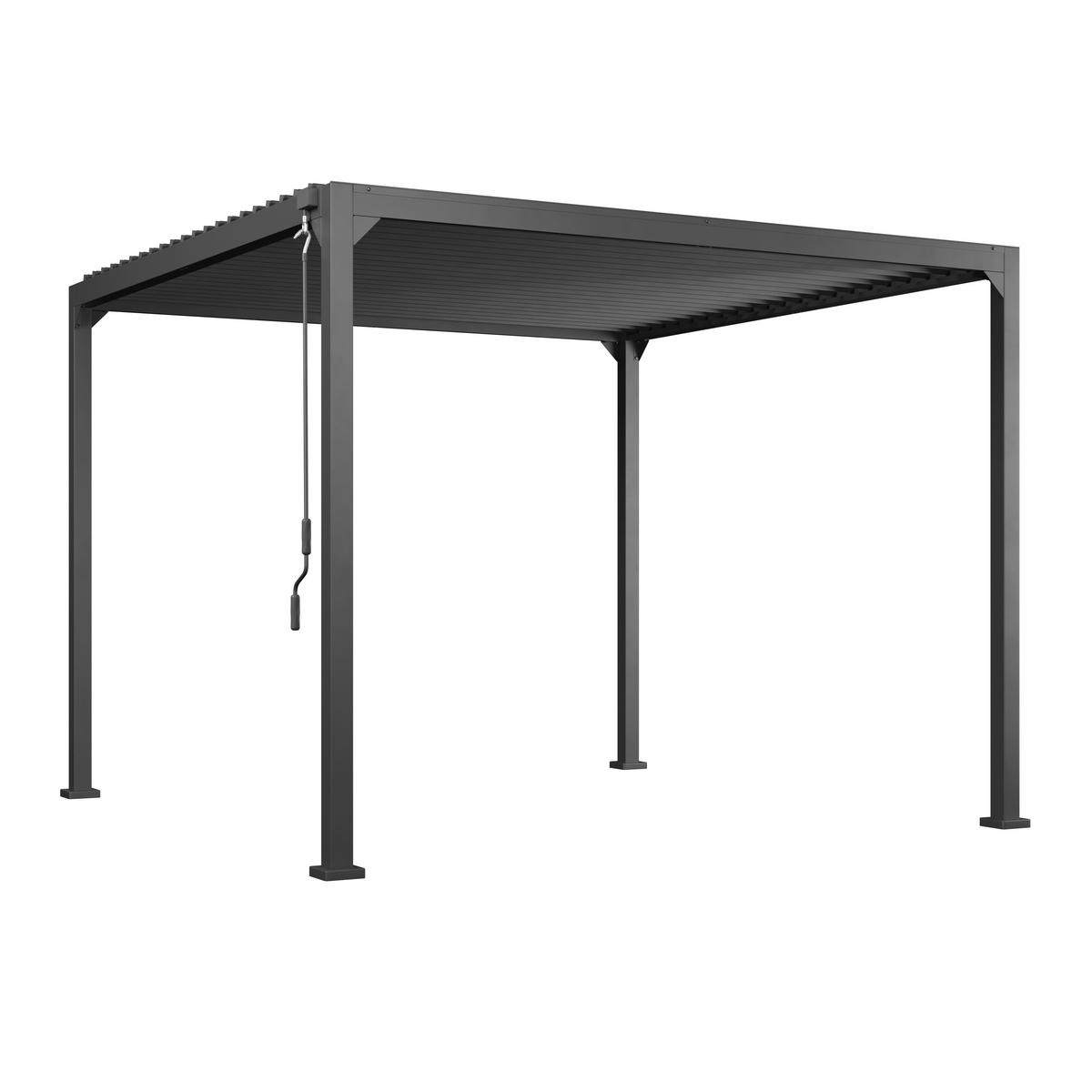PAVILLON 300/227/300 cm   - Anthrazit, MODERN, Metall (300/227/300cm) - Ambia Garden