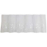 KURZGARDINE   153/44 cm   - Weiß, Basics, Textil (153/44cm)