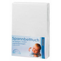 KINDERSPANNBETTTUCH 40/90 cm   - Weiß, Basics, Textil (40/90cm) - Julius Zöllner