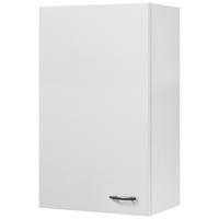 KÜCHENOBERSCHRANK 50/89/32 cm  in Weiß  - Edelstahlfarben/Weiß, Holzwerkstoff/Kunststoff (50/89/32cm) - FlexWell