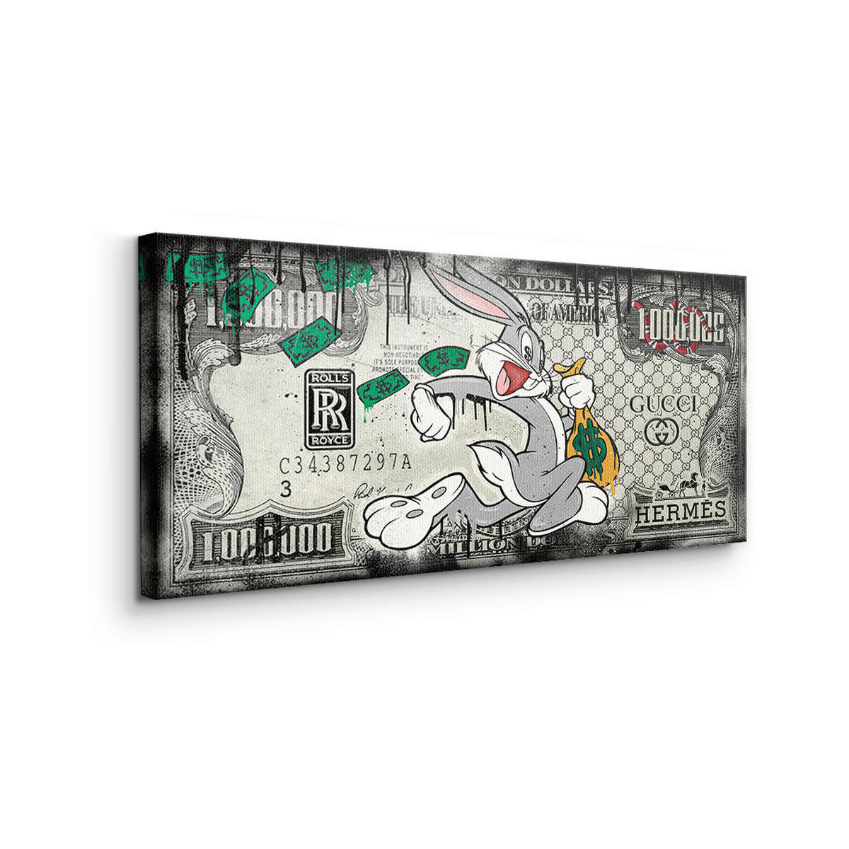 KUNSTDRUCK  - Multicolor, Basics, Holz (100x50cm)