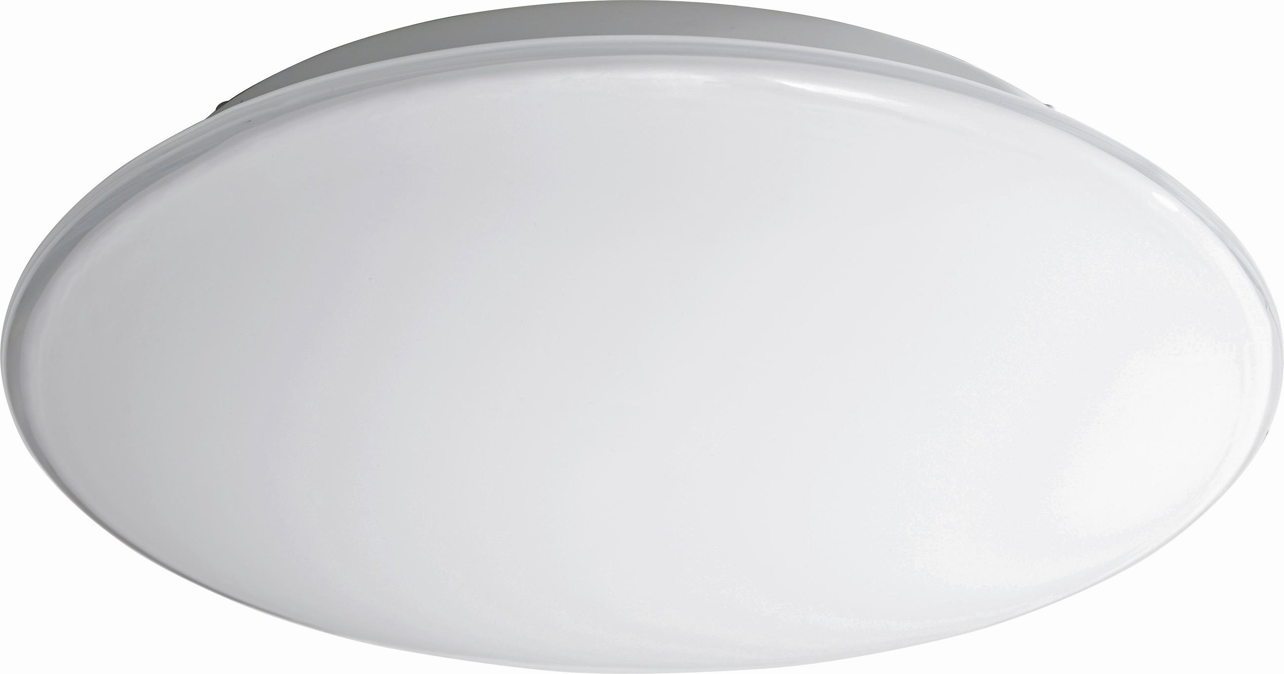 DECKENLEUCHTE 15 W  40/9 cm    - Weiß, KONVENTIONELL, Glas (40/9cm) - Bankamp