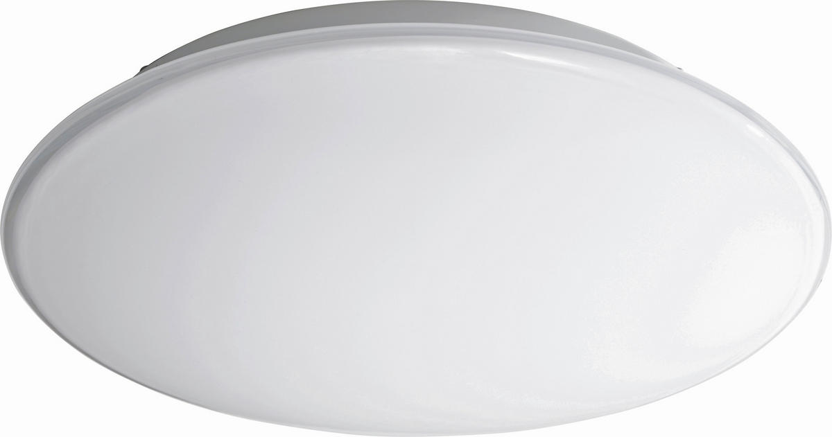 DECKENLEUCHTE 15 W  40/9 cm    - Weiß, KONVENTIONELL, Glas (40/9cm) - Bankamp