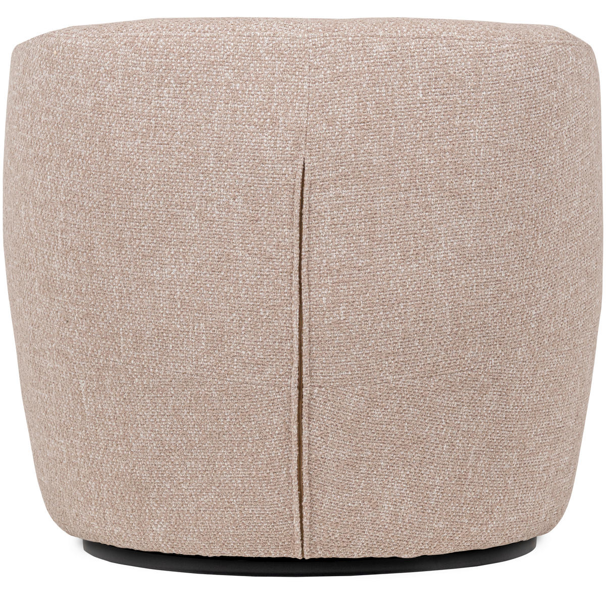 SESSEL in Webstoff Naturfarben  - Schwarz/Naturfarben, Design, Kunststoff/Textil (70/68/77cm) - Livetastic