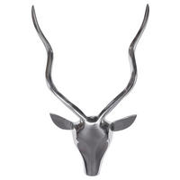 WANDDEKO  - Silberfarben, Modern, Metall (33/54/4cm) - MID.YOU