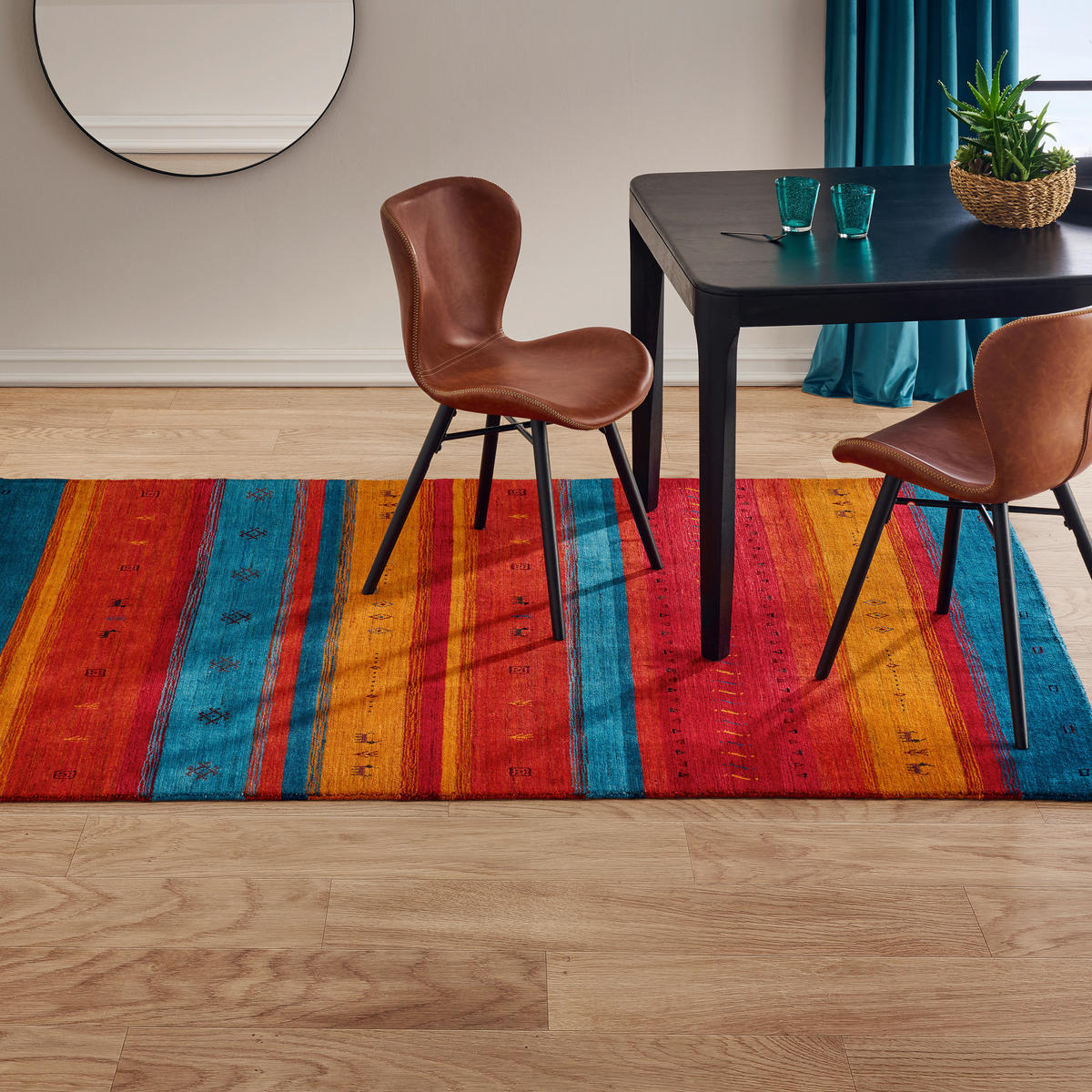 ORIENTTEPPICH 230/160 cm Savannah Multicolor  - Multicolor, Design, Textil (230/160cm) - Cazaris