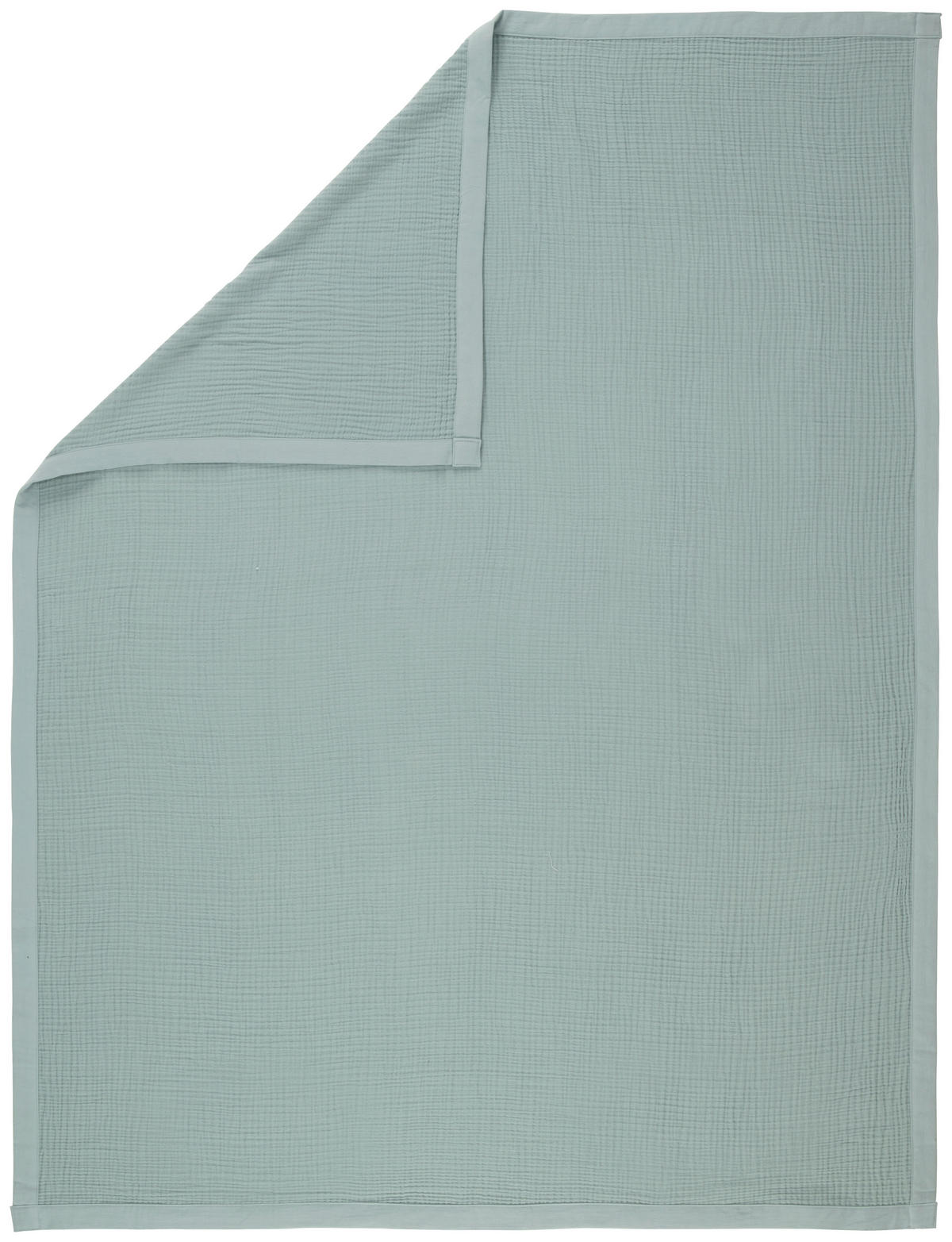 DOMÁCA DEKA, 130/180 cm - šalviovozelená, Konventionell, textil (130/180cm) - Novel