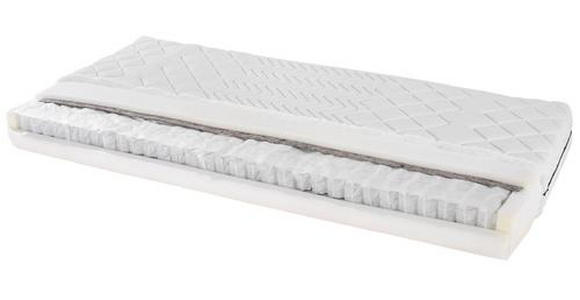 Taschenfederkernmatratze Primavera 120x200cm H2 - Weiß, Textil (120/200cm) - Primatex