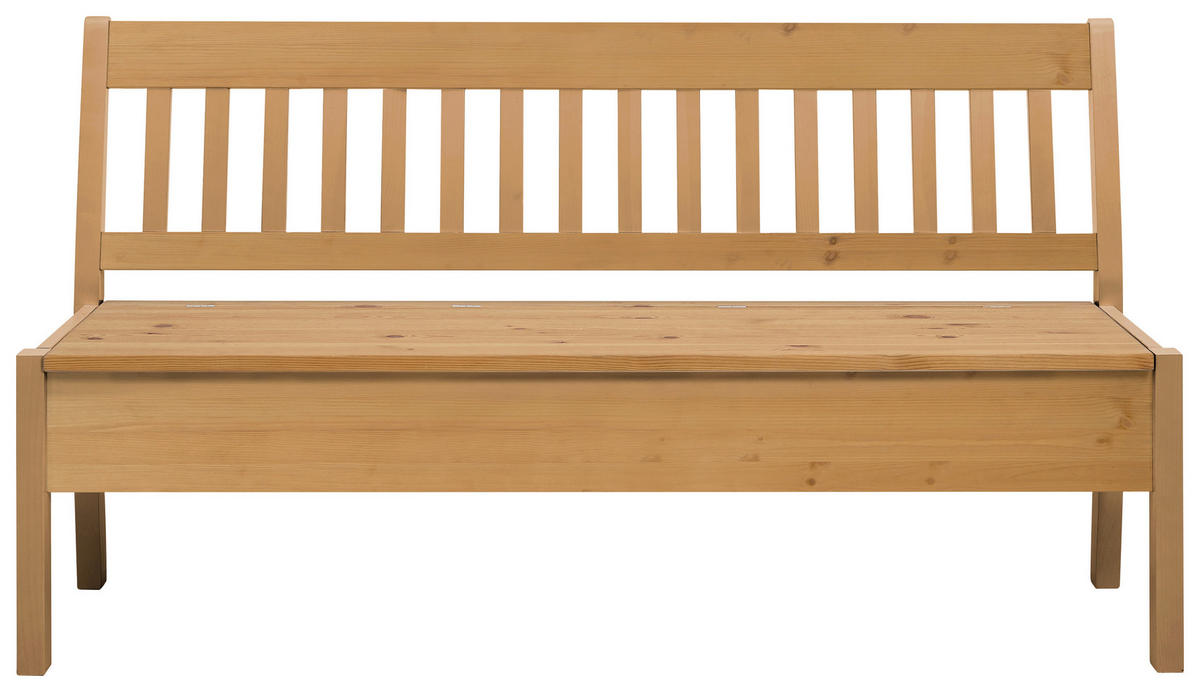 SITZBANK 169/93/58 cm Laugenfarbig Kiefer massiv  - Laugenfarbig, ROMANTIK / LANDHAUS, Holz (169/93/58cm) - Boxxx