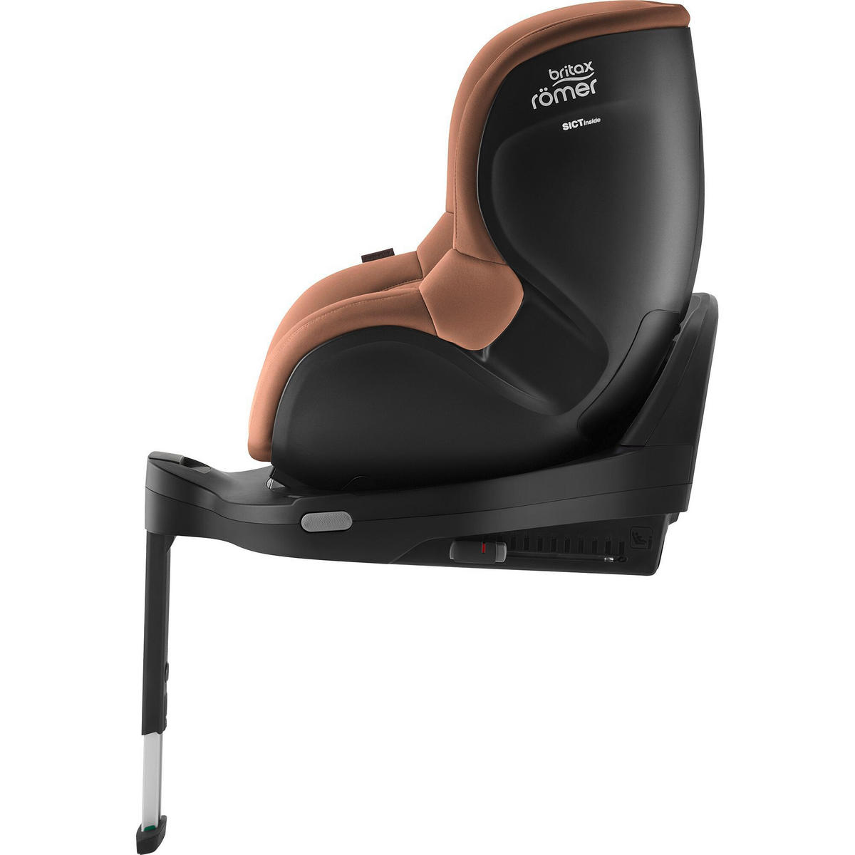 REBOARDER-KINDERSITZ DUALFIX 5Z  - Hellbraun/Cognac, Basics, Textil (44/48cm) - Britax Römer
