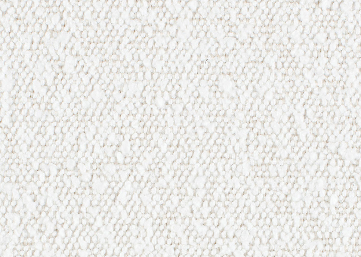 ECKSOFA in Bouclé Creme  277/182 cm  - Creme/Schwarz, Design, Textil/Metall (277/182cm) - Stylife