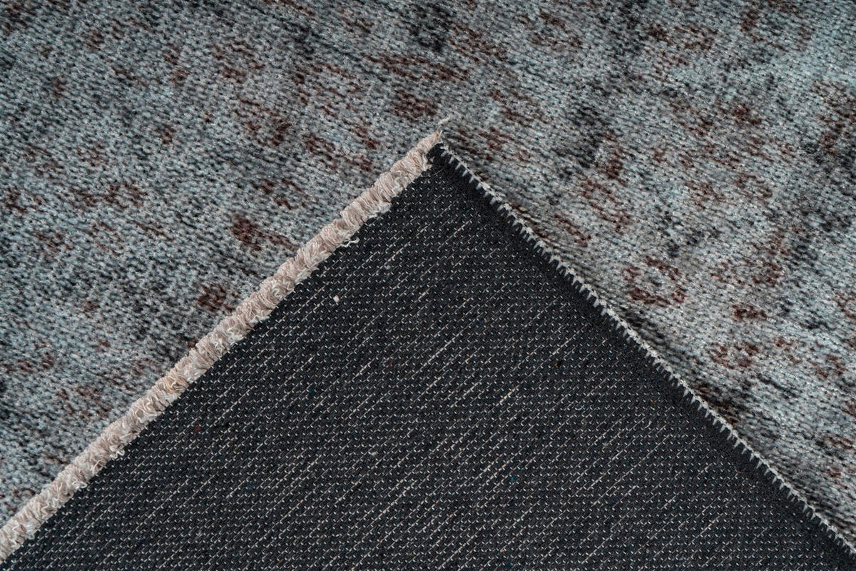 FLACHWEBETEPPICH 80/150 cm Toska 425 Grau Grau  - Grau, KONVENTIONELL, Textil (80/150cm)