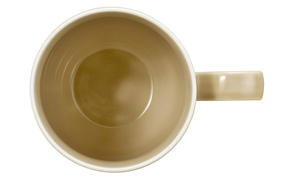 KAFFEEBECHER Terra    - Beige, Basics, Keramik (0,4l) - Seltmann Weiden