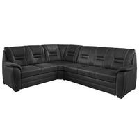 ECKSOFA in Lederlook Grau  234/286 cm  - Beige/Grau, KONVENTIONELL, Holz/Textil (234/286cm) - Beldomo Comfort