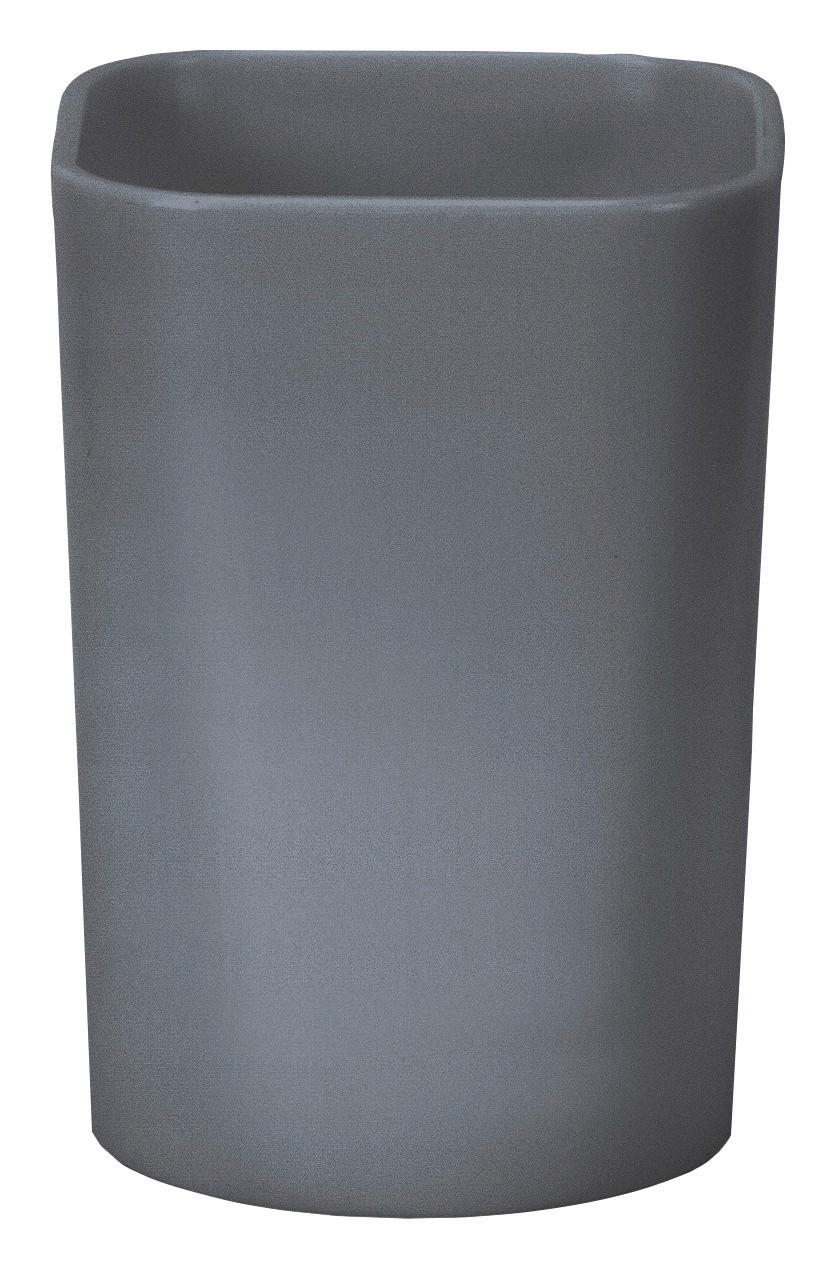 KUPATILSKA ČAŠA  siva  plastika  - siva, Konvencionalno, plastika (7,2/10,3cm) - Kleine Wolke