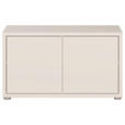 GARDEROBENBANK - Sandfarben/Grau, MODERN, Kunststoff (74,5/41,5/34,9cm) - Carryhome