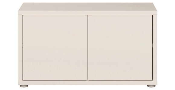 GARDEROBENBANK - Sandfarben/Grau, MODERN, Kunststoff (74,5/41,5/34,9cm) - Carryhome
