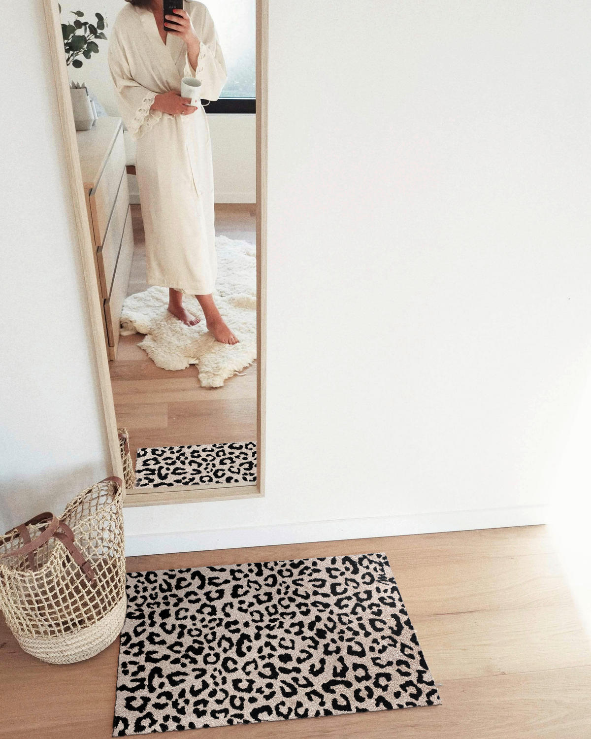 FUßMATTE  50/75 cm  Schwarz, Beige  - Beige/Schwarz, Trend, Kunststoff (50/75cm) - madaboutmats