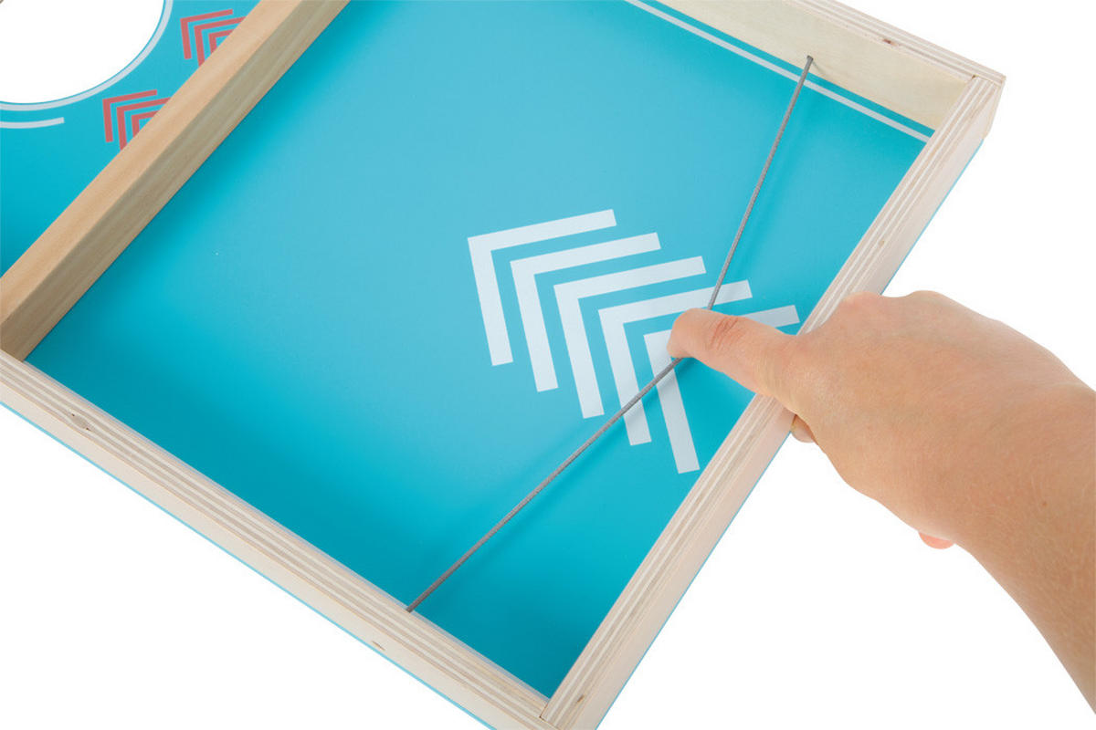 OUTDOORSPIEL XXL Multicolor  - Multicolor, Basics, Holz/Textil (51/14/30cm) - small foot