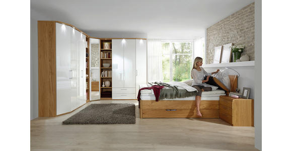 SCHRANKSYSTEM in - KONVENTIONELL, Glas/Holz - Novel