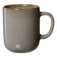 KAFFEEBECHER Malaga  380 ml   - Grau, KONVENTIONELL, Keramik (11/9/9cm) - Ritzenhoff Breker