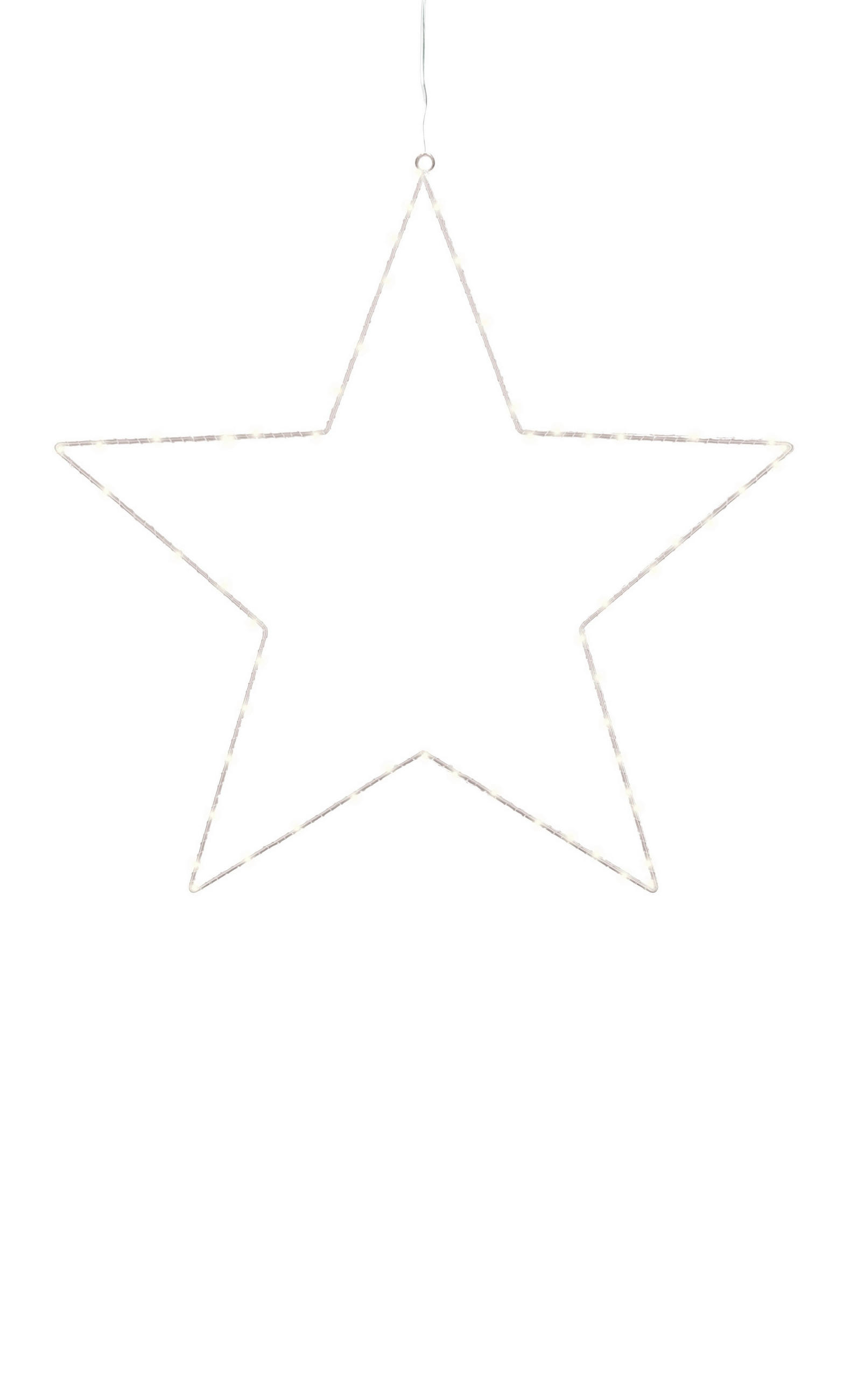 LED-DEKOLEUCHTE Christmas   - Weiß, KONVENTIONELL, Metall (70cm)