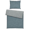 POSTELJINA SA DVA LICA EKLUTNA 140/200 cm biver pamučna tkanina siva  - siva, tekstil (140/200cm) - Novel