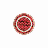 DESERTNI KROŽNIK  VERSACE LA GRECA  keramika   17/2 cm       - rdeča, Basics, keramika (17/2cm) - Versace