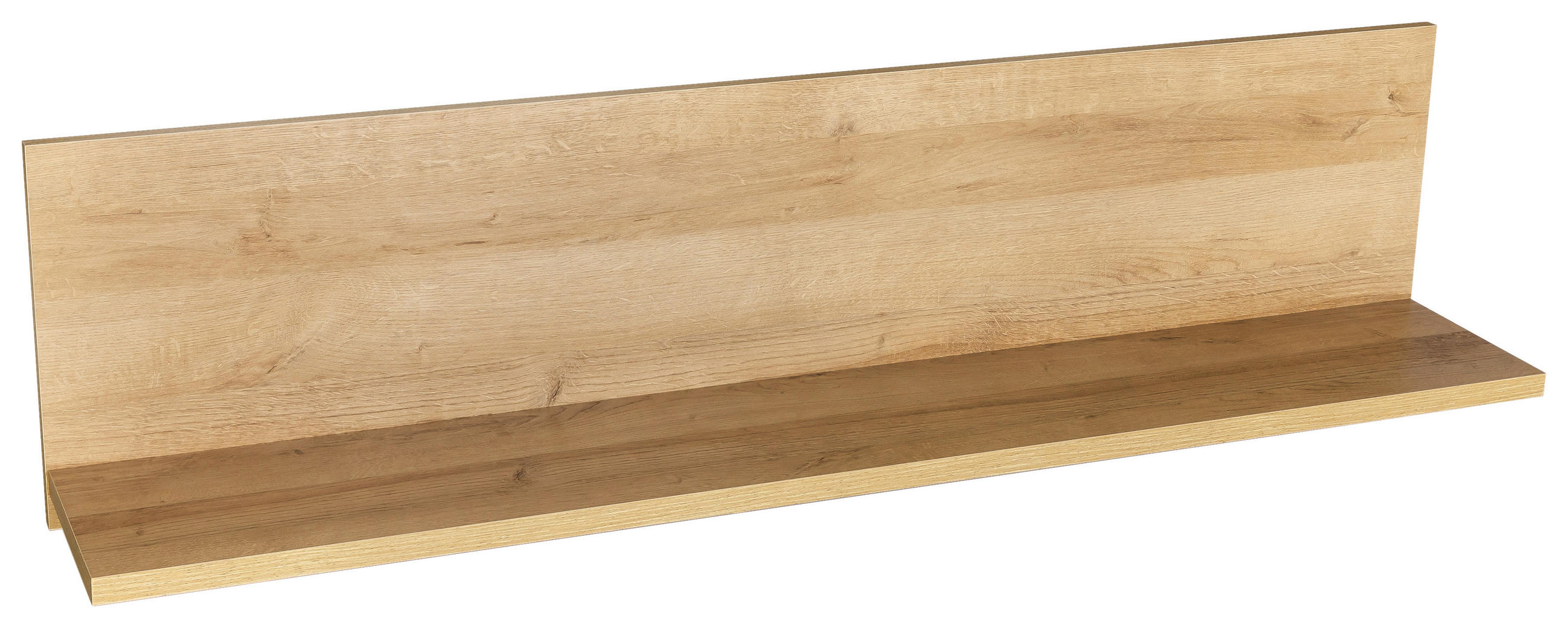 FALIPOLC 130/33/21 cm  - tölgyfa, Design, faalapú anyag (130/33/21cm) - Hom`in