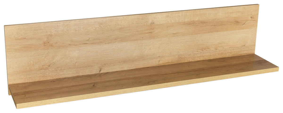 FALIPOLC 130/33/21 cm  - tölgyfa, Design, faalapú anyag (130/33/21cm) - Hom`in