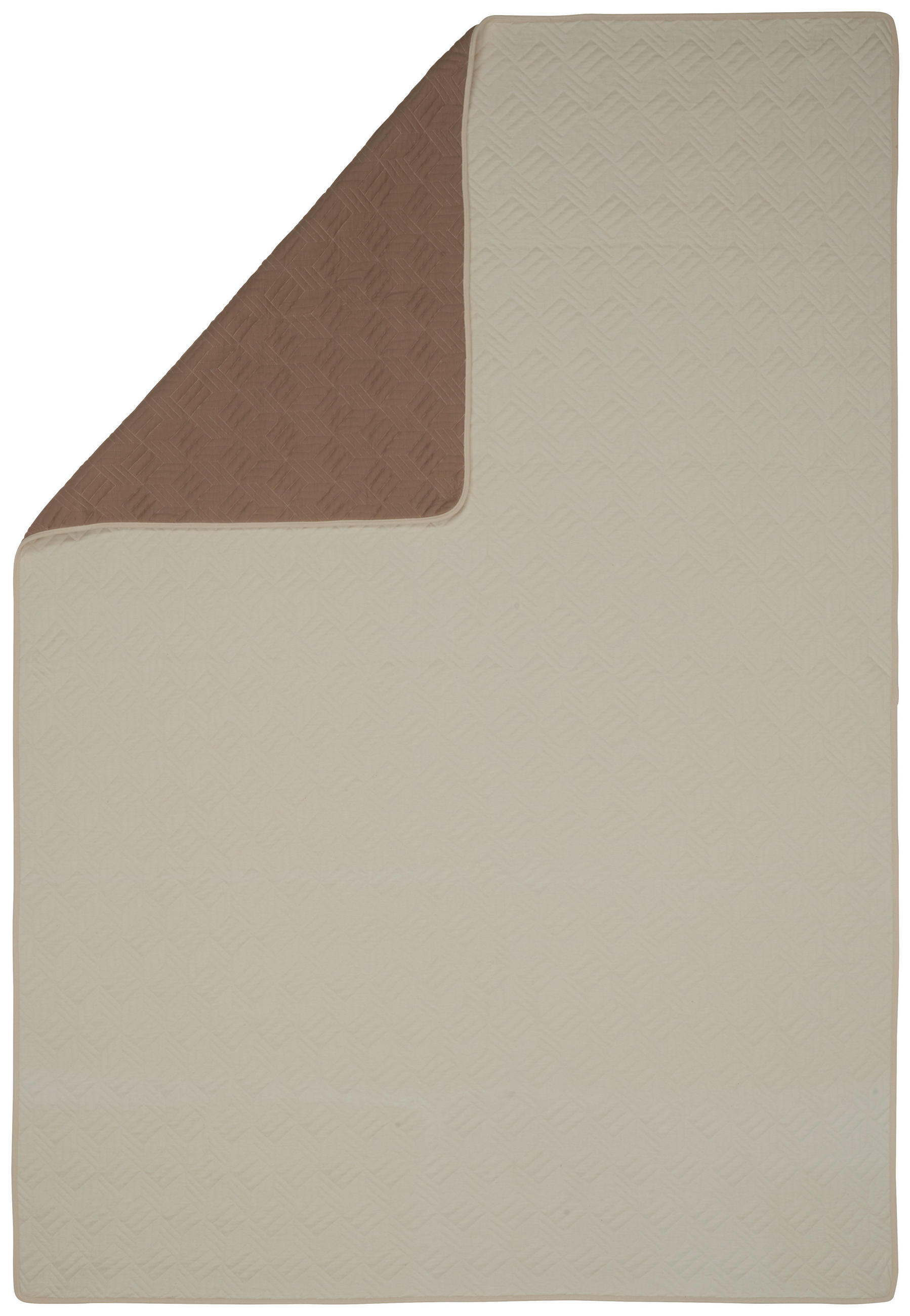 PREKRIVAČ 220/240 cm  HEXA  - bež, Konvencionalno, tekstil (220/240cm) - Novel
