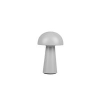 PORTABEL LAMPA Lennon 13,6/21,5 cm   - grå, Design, plast (13,6/21,5cm)