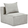 SOFAELEMENT Webstoff Naturfarben  - Naturfarben, Design, Kunststoff/Textil (71/80/90cm) - Carryhome